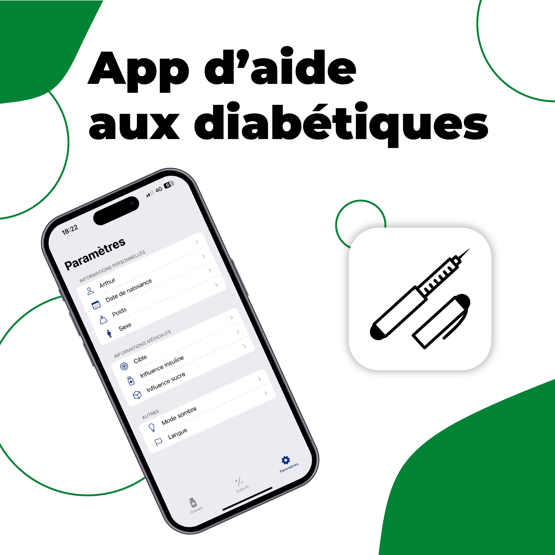 Glucide Check - App iOS